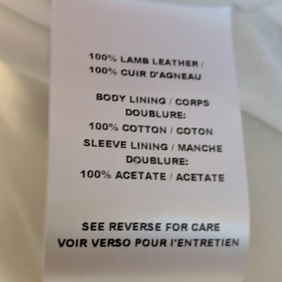 Creamy gorgeous Judith&Charles leather jacket - Picture 6 of 6